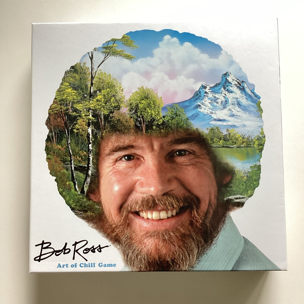 Bob Ross Art of Chill Game New Never Opened